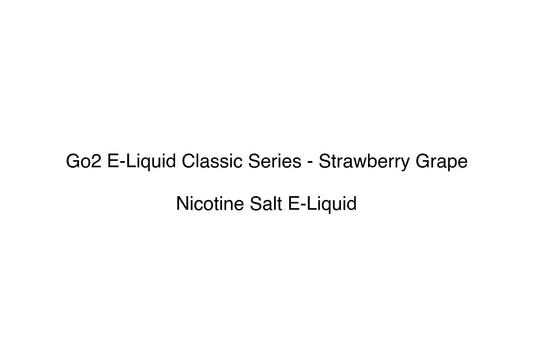 Go2 E-Liquid Classic Series - Strawberry Grape - Simply Vape