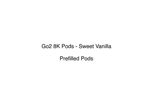 Go2 8K Pods - Sweet Vanilla - Simply Vape