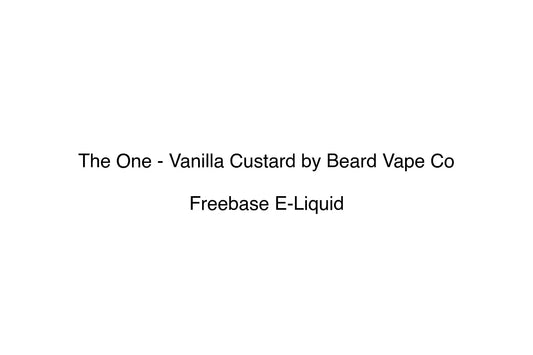 The One - Vanilla Custard by Beard Vape Co - Simply Vape