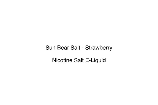 Sun Bear Salt - Strawberry - Simply Vape