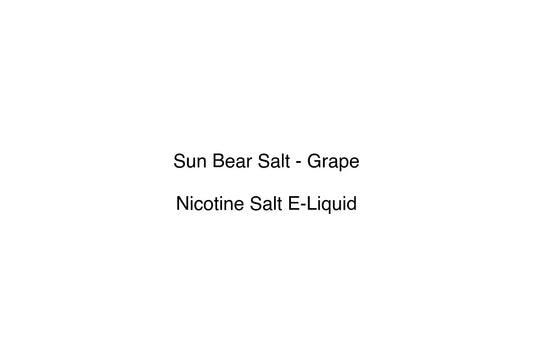 Sun Bear Salt - Grape - Simply Vape