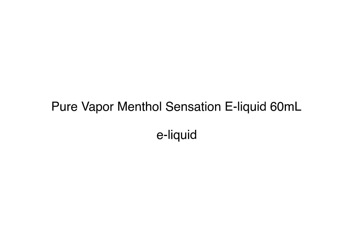 Pure Vapor Menthol E-liquid 60mL - Simply Vape