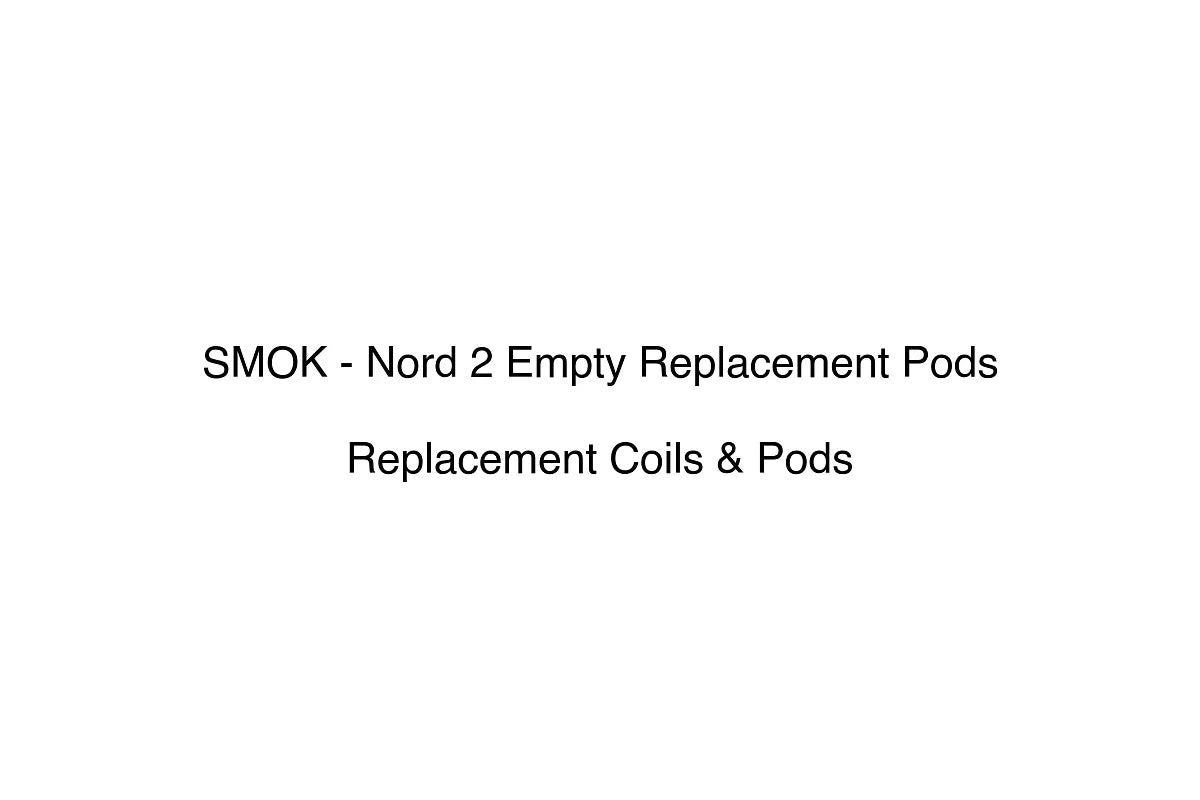 SMOK - Nord 2 Empty Replacement Pods