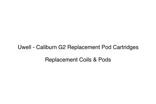 Uwell - Caliburn G2 Replacement Pod Cartridges - Simply Vape