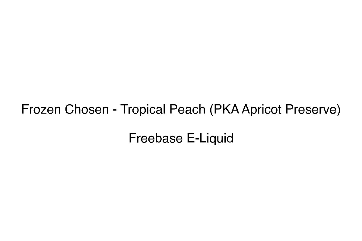 Frozen Chosen - Tropical Peach (PKA Apricot Preserve)