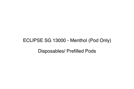 ECLIPSE SG 13000 - Menthol (Pod Only)