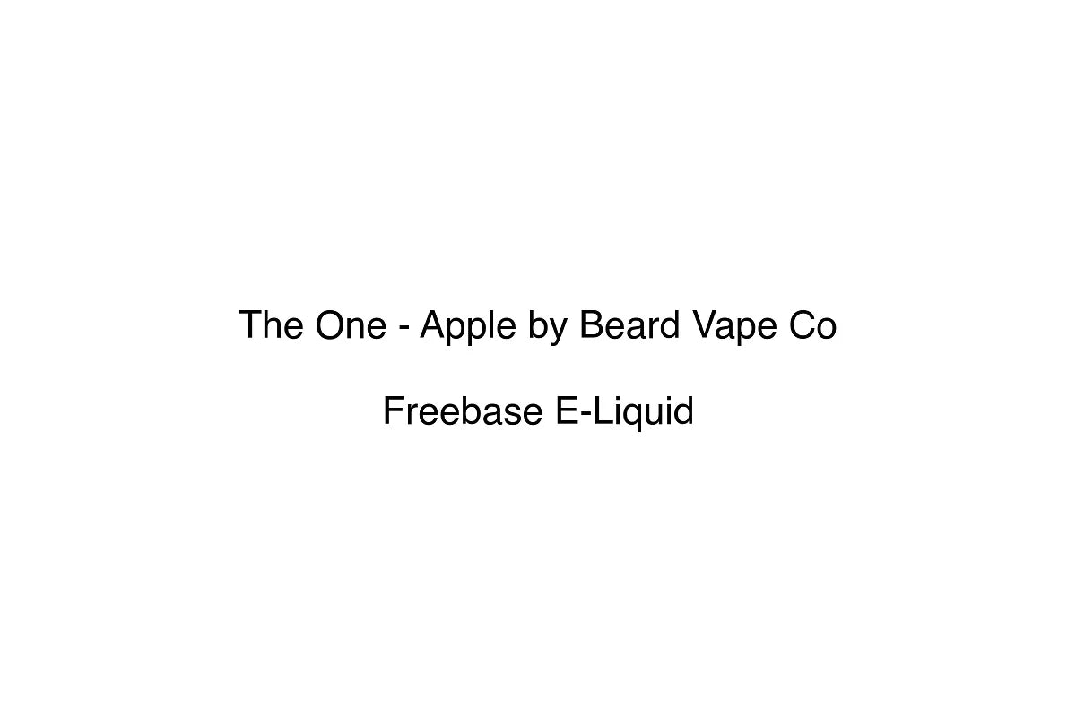The One - Apple by Beard Vape Co