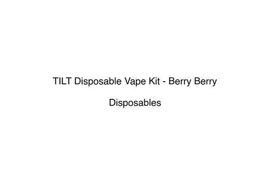 TILT Disposable Vape Kit - Berry Berry - Simply Vape
