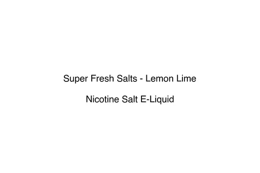 Super Fresh Salts - Lemon Lime - Simply Vape