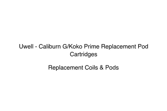 Uwell - Caliburn G/Koko Prime Replacement Pod Cartridges - Simply Vape