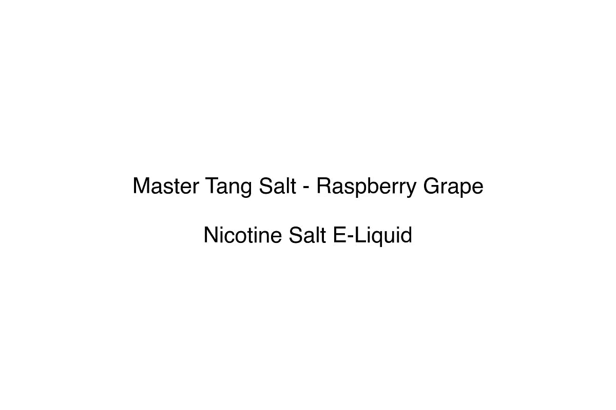 Master Tang Salt - Raspberry Grape