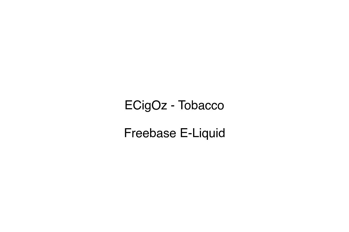 ECigOz - Tobacco