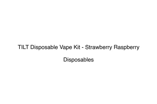 TILT Disposable Vape Kit - Strawberry Raspberry - Simply Vape