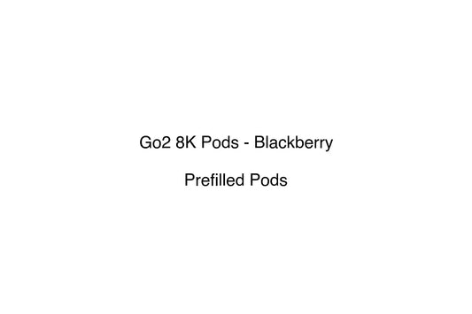 Go2 8K Pods - Blackberry - Simply Vape
