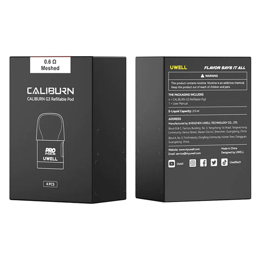Uwell - Caliburn G3/GK3/G3 ECO Replacement Pods - Simply Vape