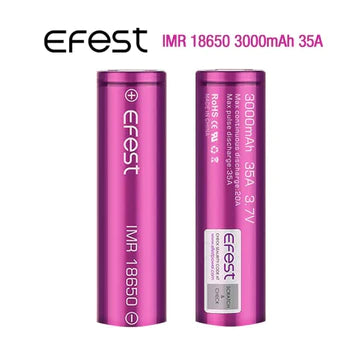 EFEST - INR 18650 3000MAH 35A Battery - Simply Vape