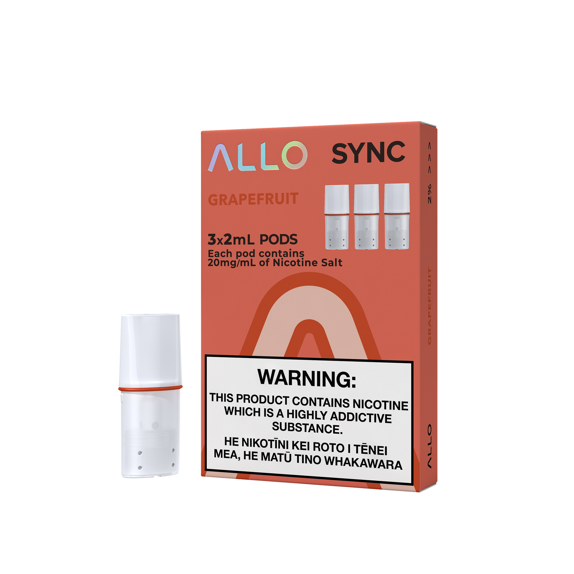 Allo Sync Grapefruit Pods - 3 Pack - Simply Vape