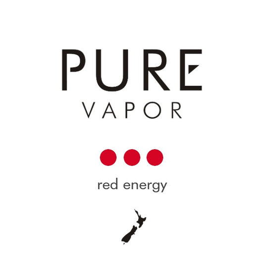 Red energy 30 - 60 ml e-liquid - Pure Vapor