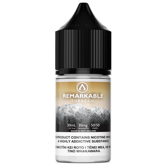 Tobacco flavoured nicotine salts made right here in NZ and available now at Simply Vape, New Brighton, Christchurch
